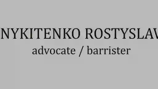 attorney Nykitenko Rostyslav / адвокат Никітенко Ростислав