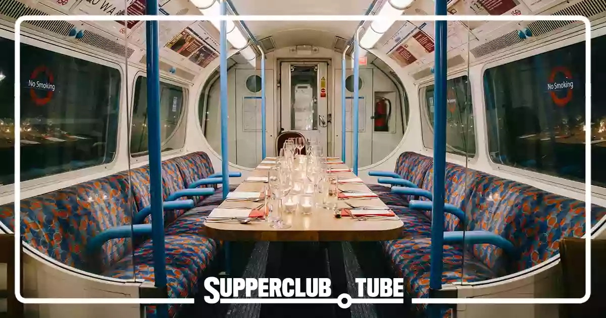 supperclub.tube - Dining on a Tube Train