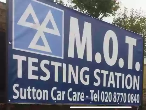Sutton Car Care MOT