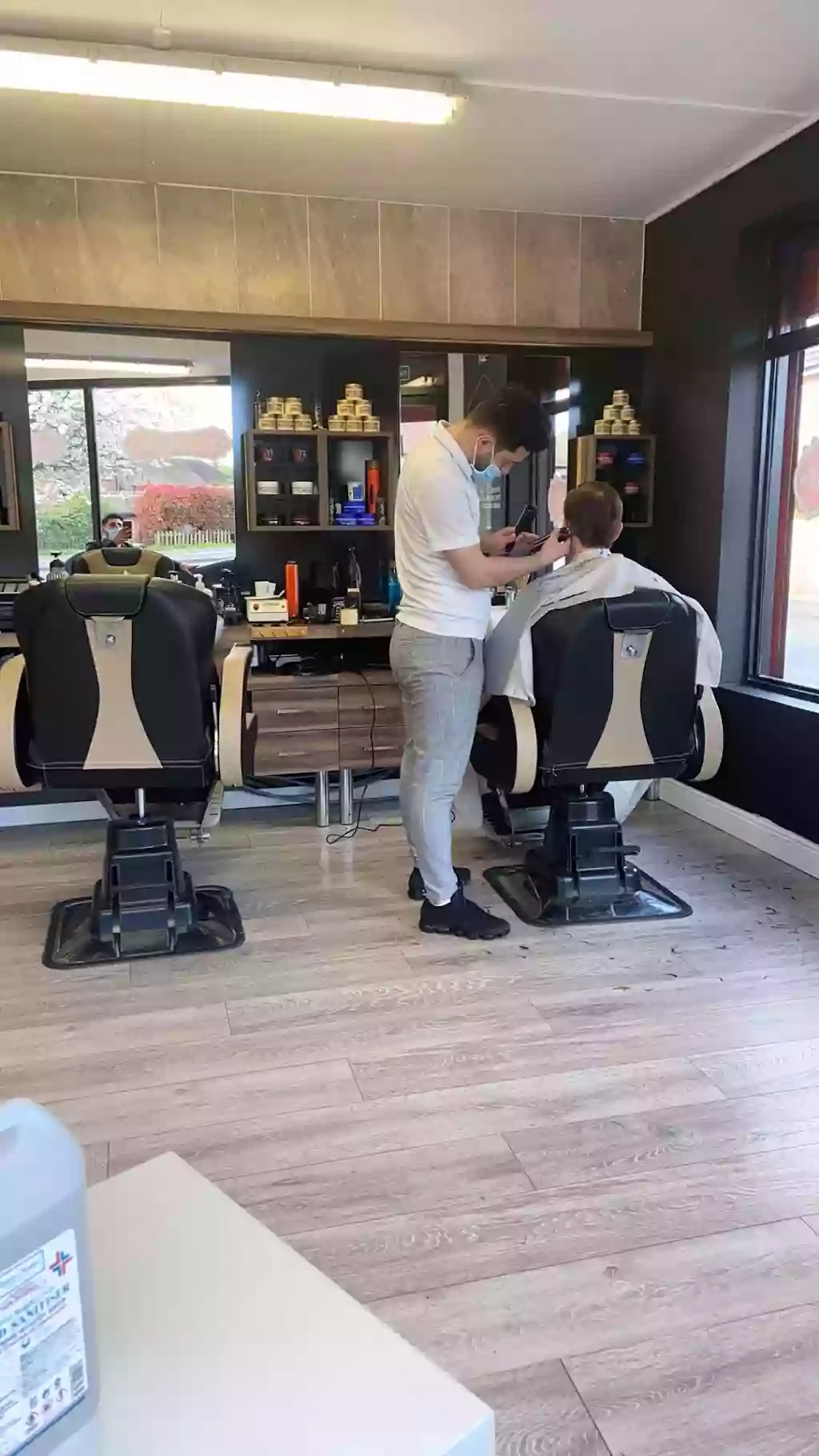 Crew cuts barbershop