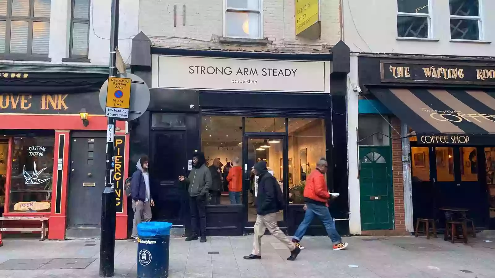 Strong Arm Steady Barbershop, Brockley