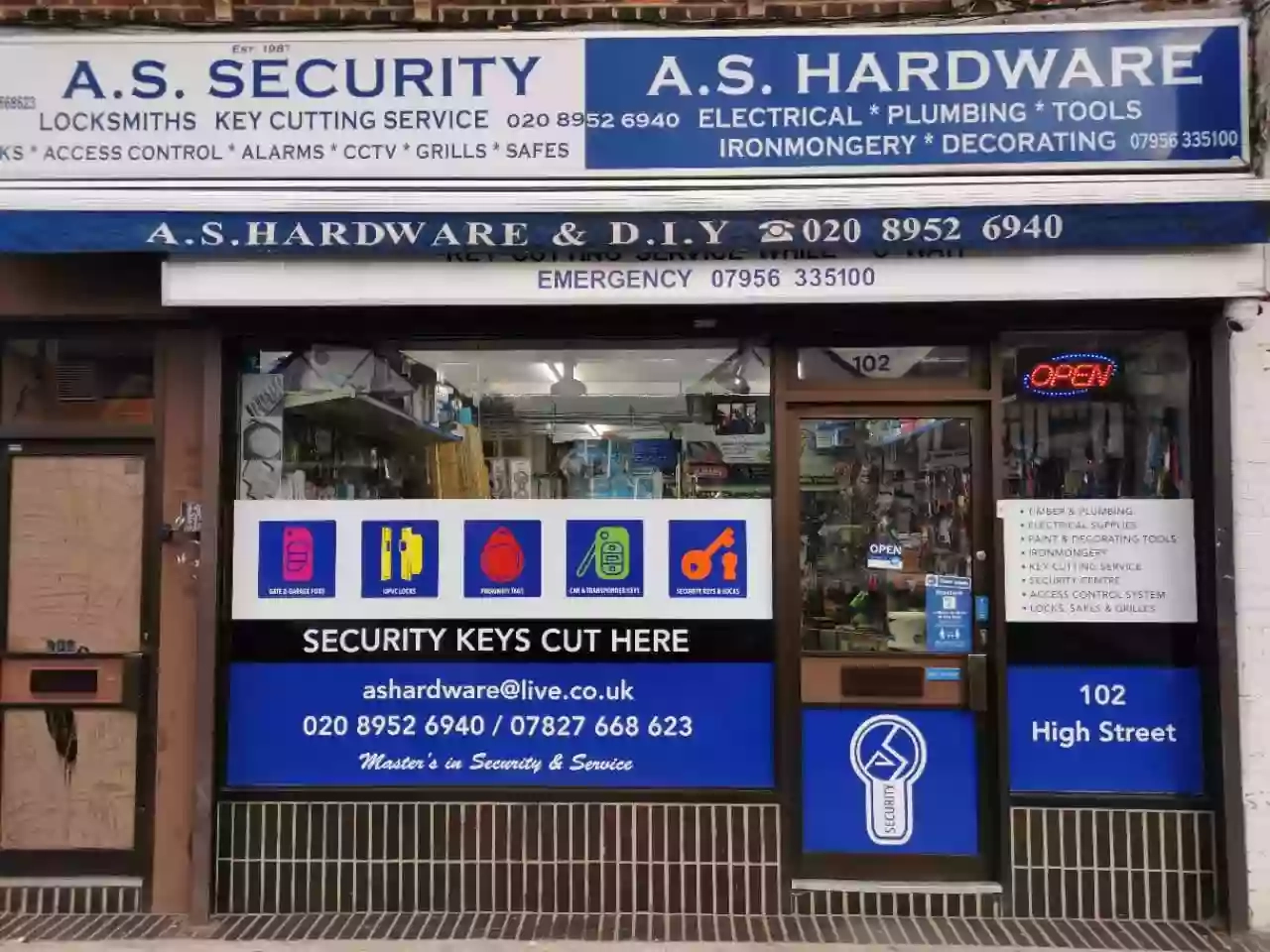 A S Hardware & Security.