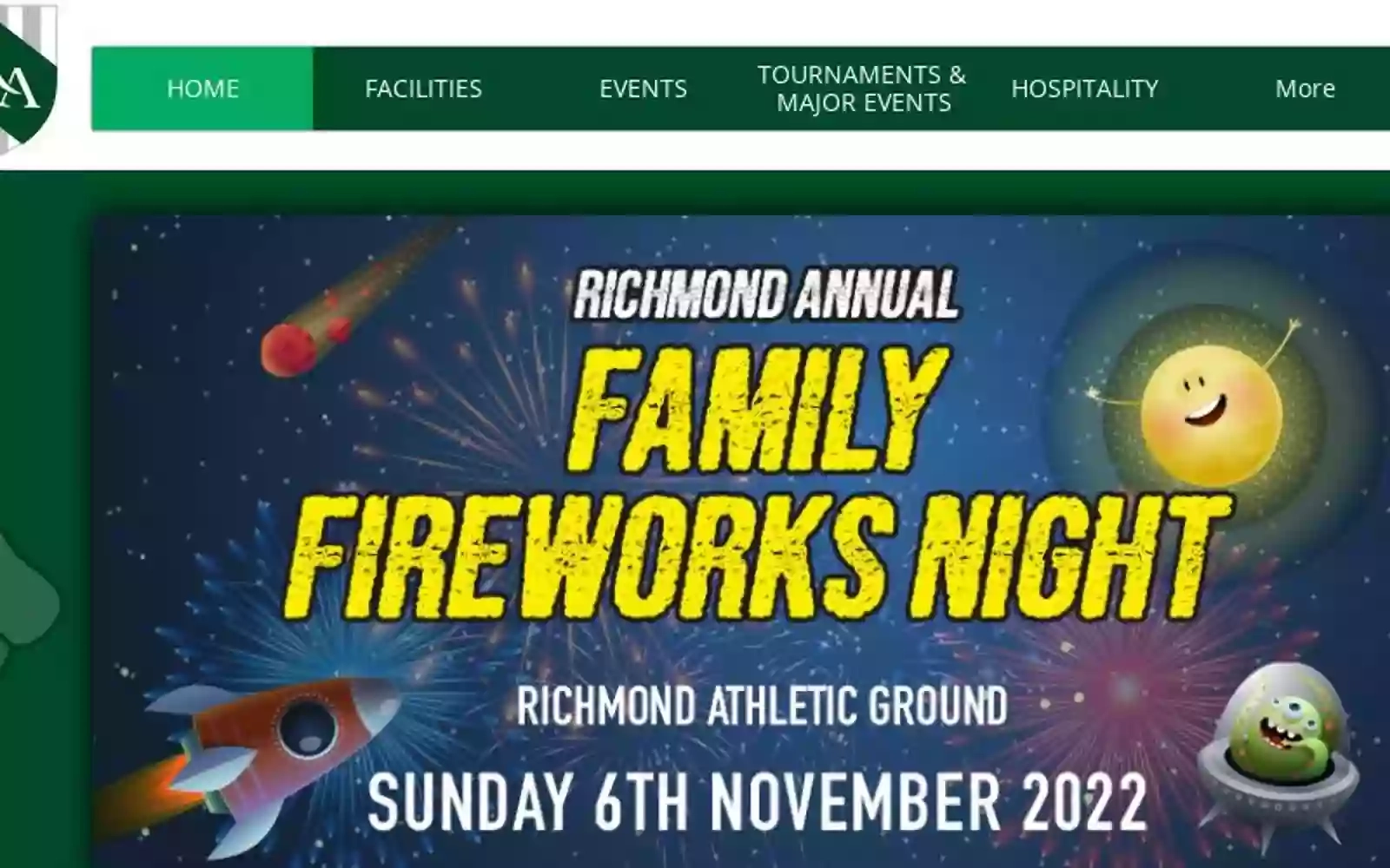 Richmond Athletic Association - Events