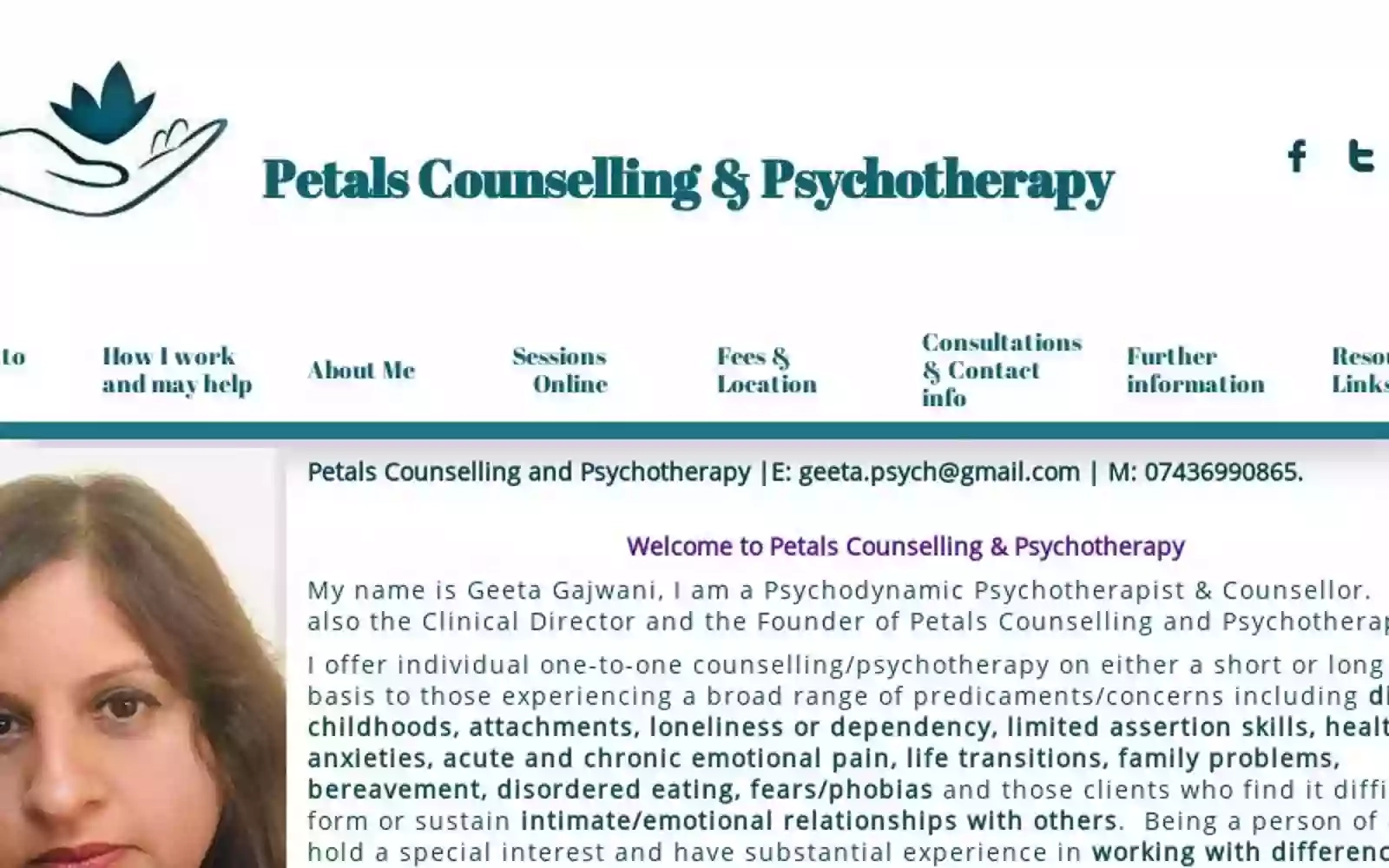 Petals Counselling and Psychotherapy