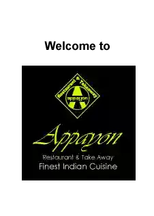 Appayon Indian Restaurant