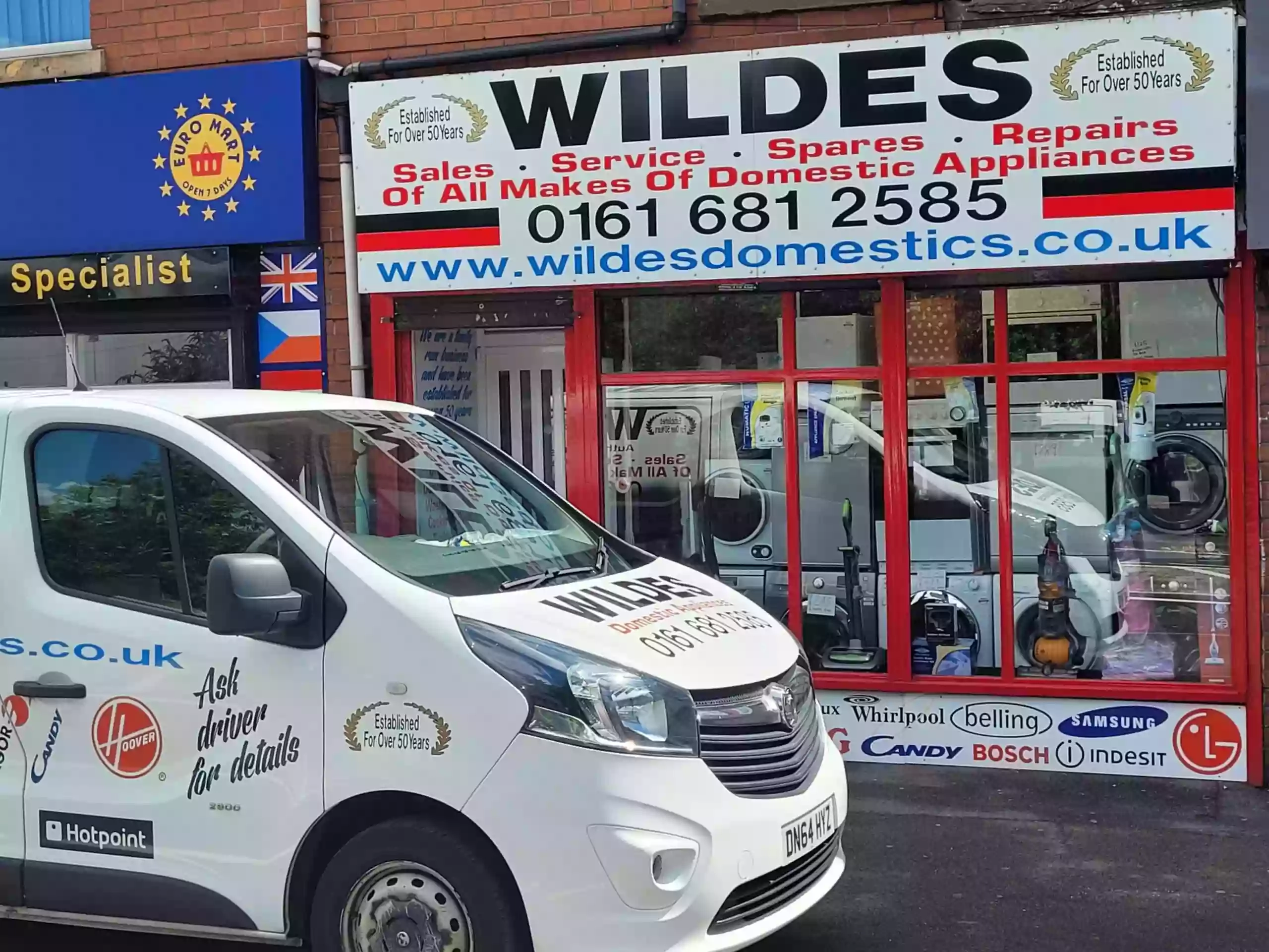 Wildes Domestic & Commercial Appliances