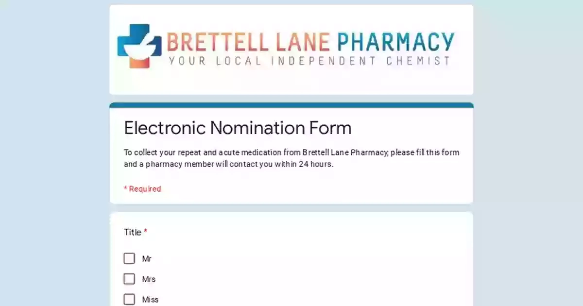 Brettell Lane Pharmacy