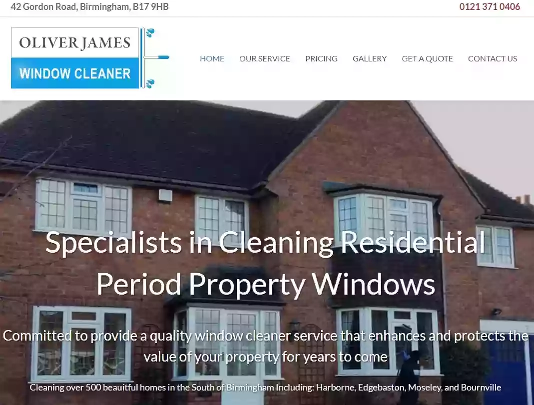 Oliver James - Window Cleaner