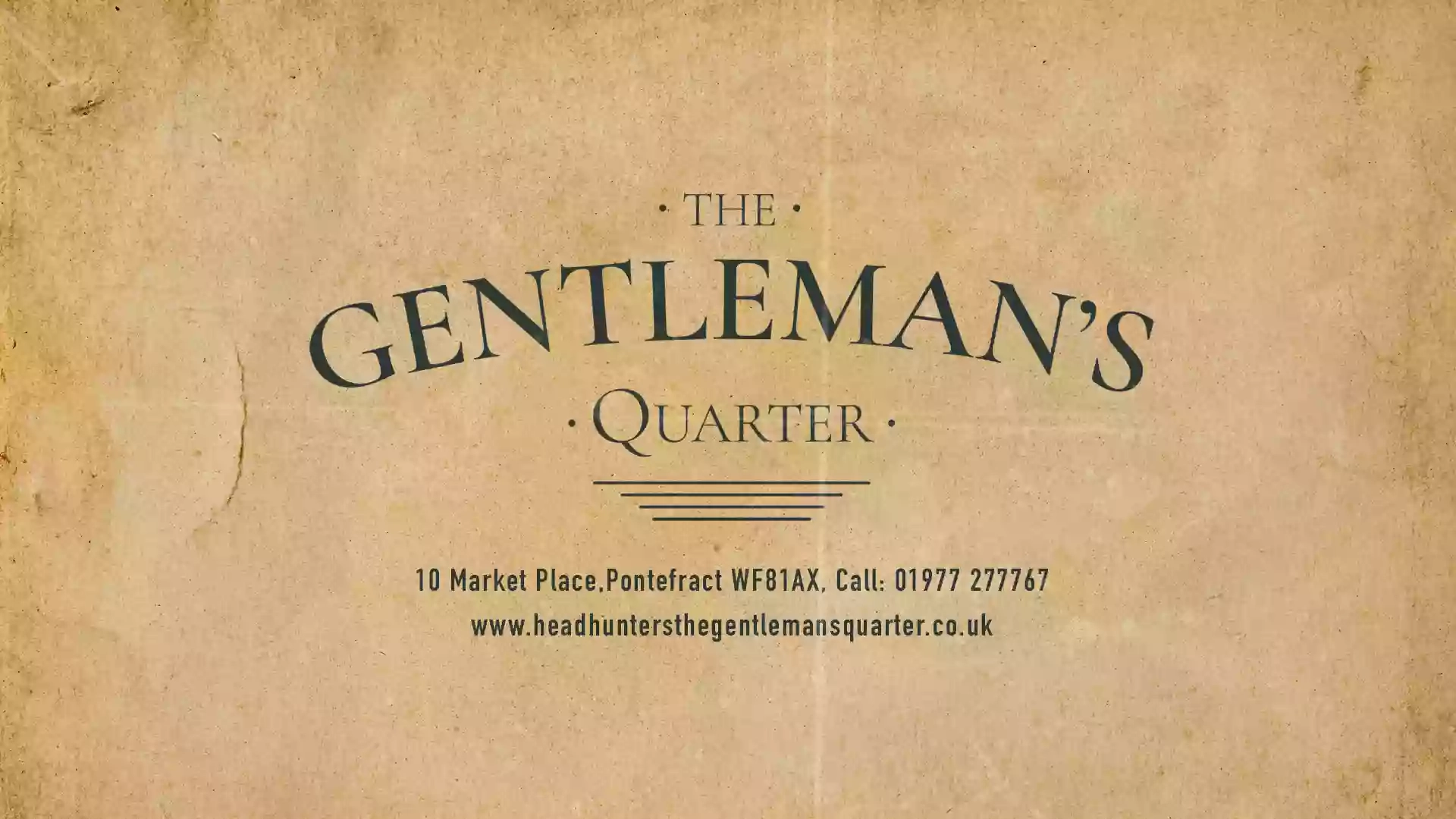 Headhunters The Gentlemans Quarter