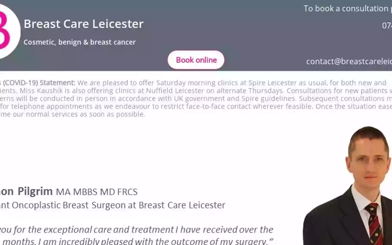 Breast Care Leicester