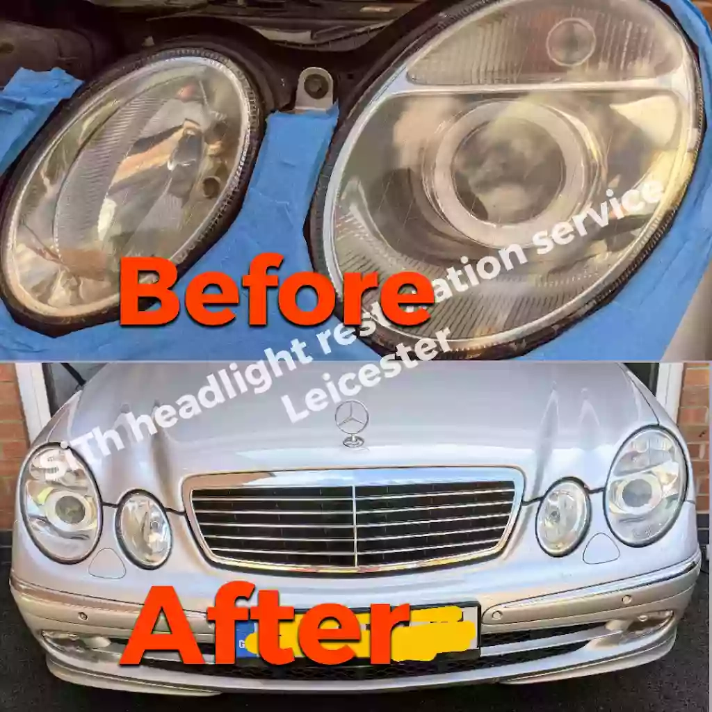 SiTh headlight restoration mobile service Leicester