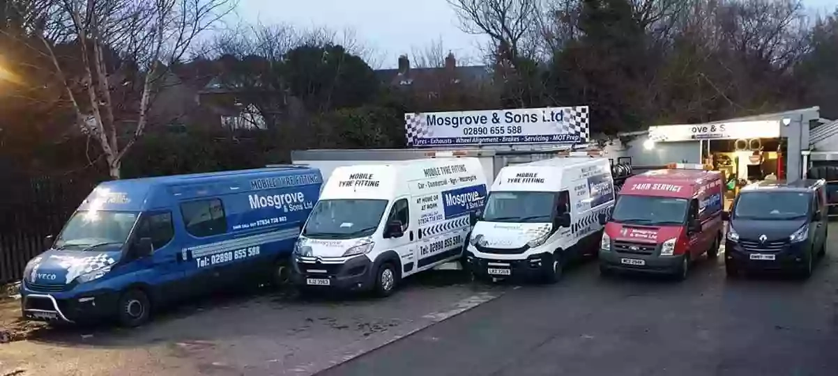 Mosgrove And Sons 24hr Mobile Tyre Fitting Service