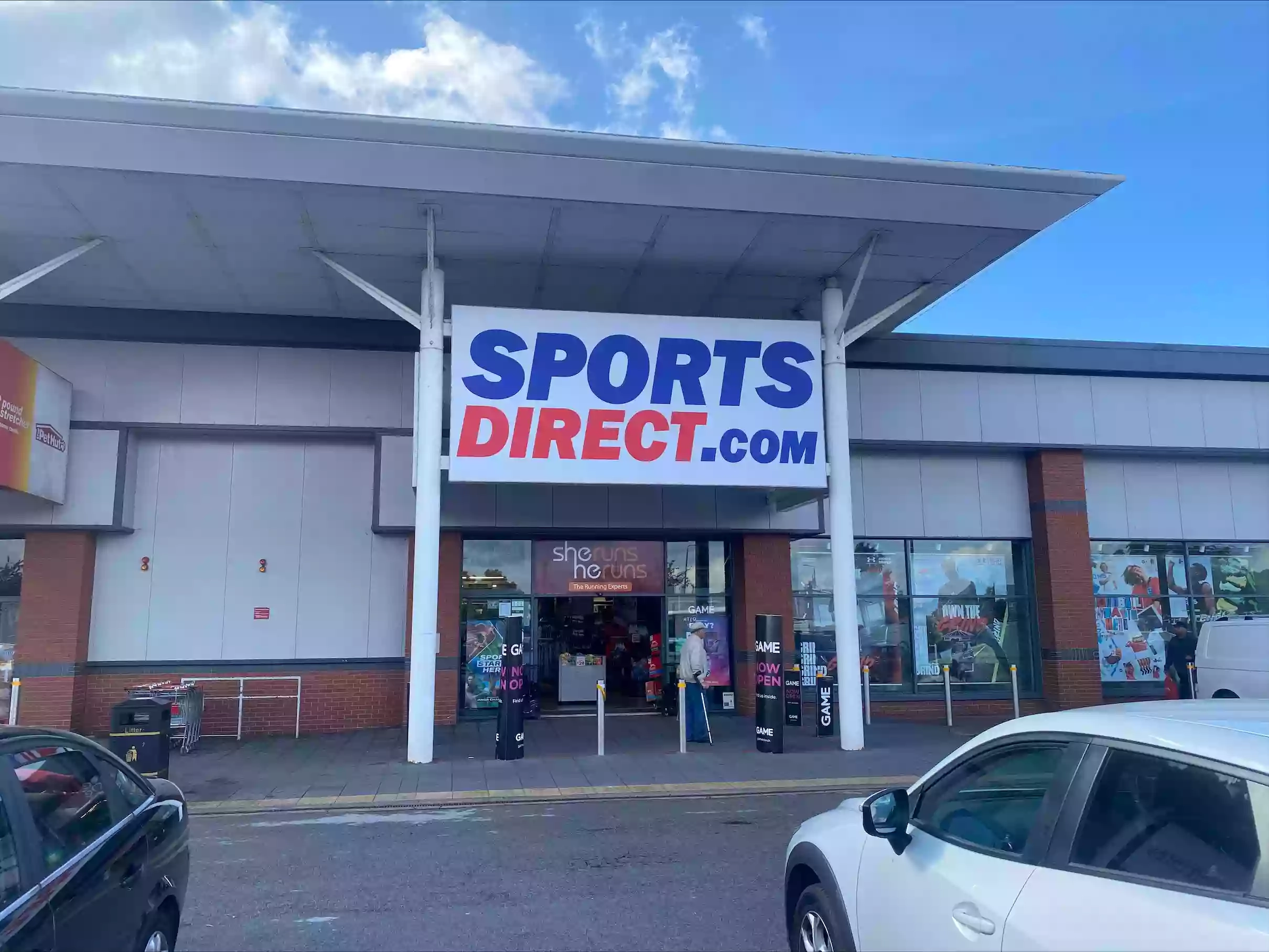 GAME Chilwell inside Sports Direct