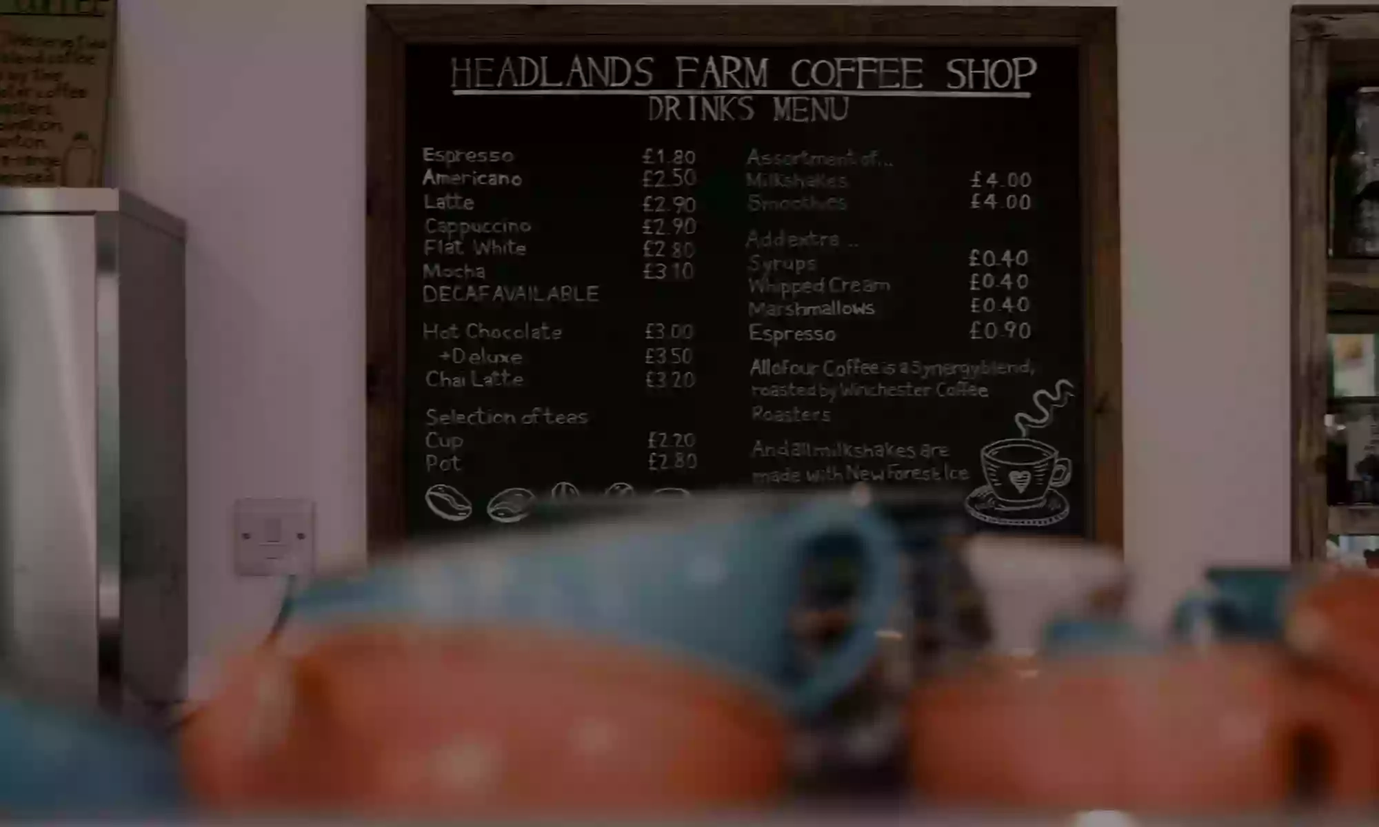 Headlands Farm Coffee Shop West Wellow