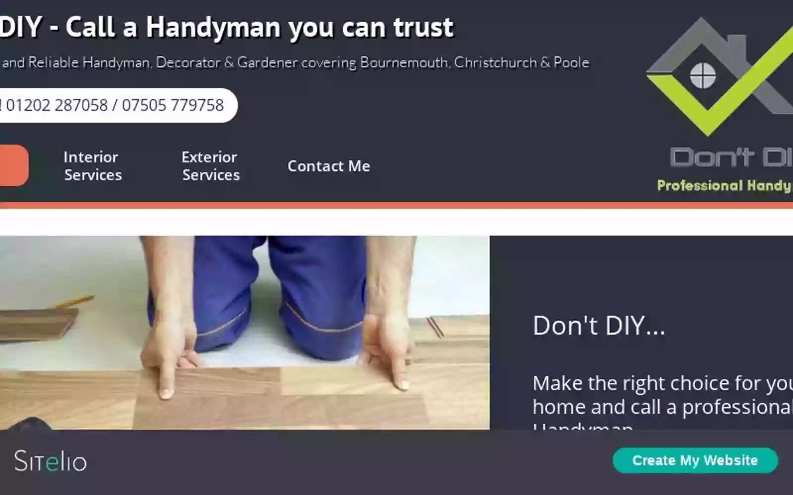 Don't DIY - Handyman