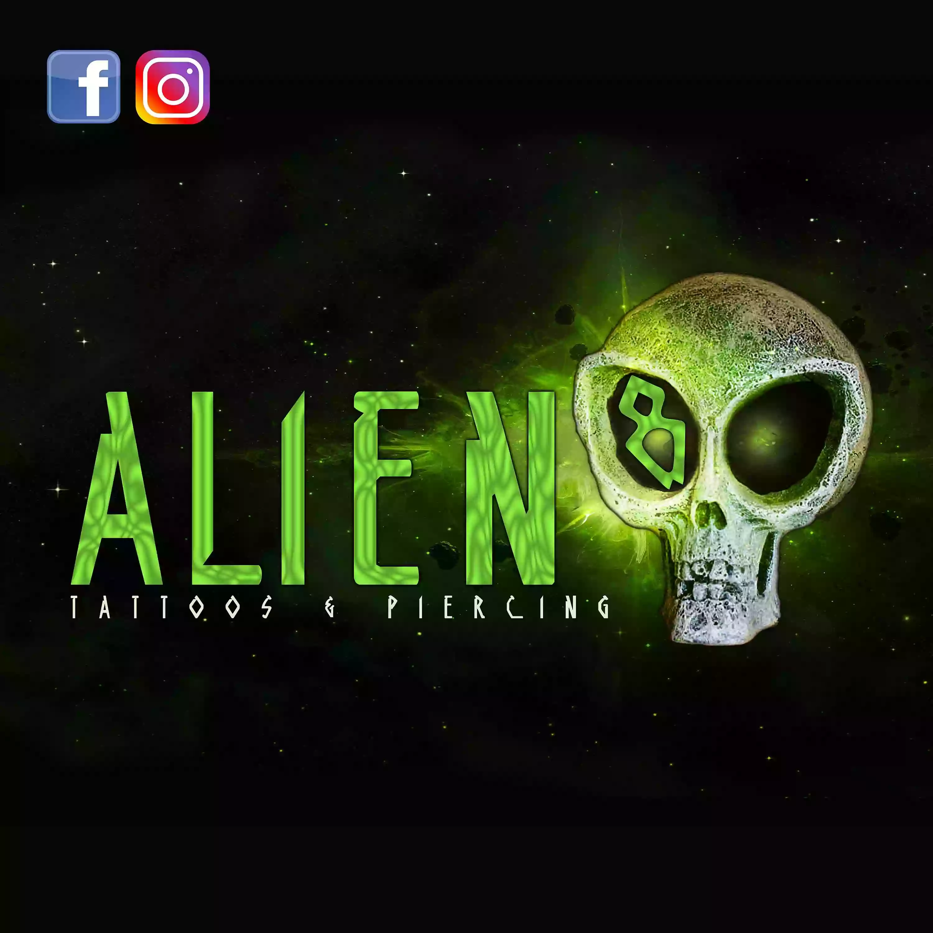 Alien 8 Tattoos And Piercings