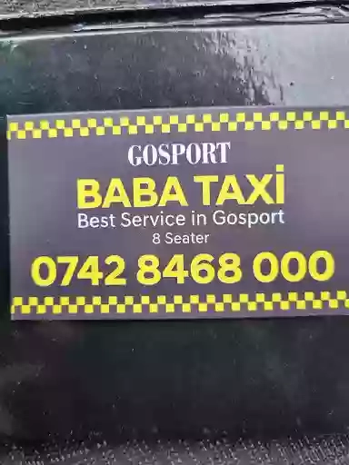 Gosport baba taxi (8 seater available)