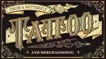 Crow and Butterfly Tattoo & Merchandising