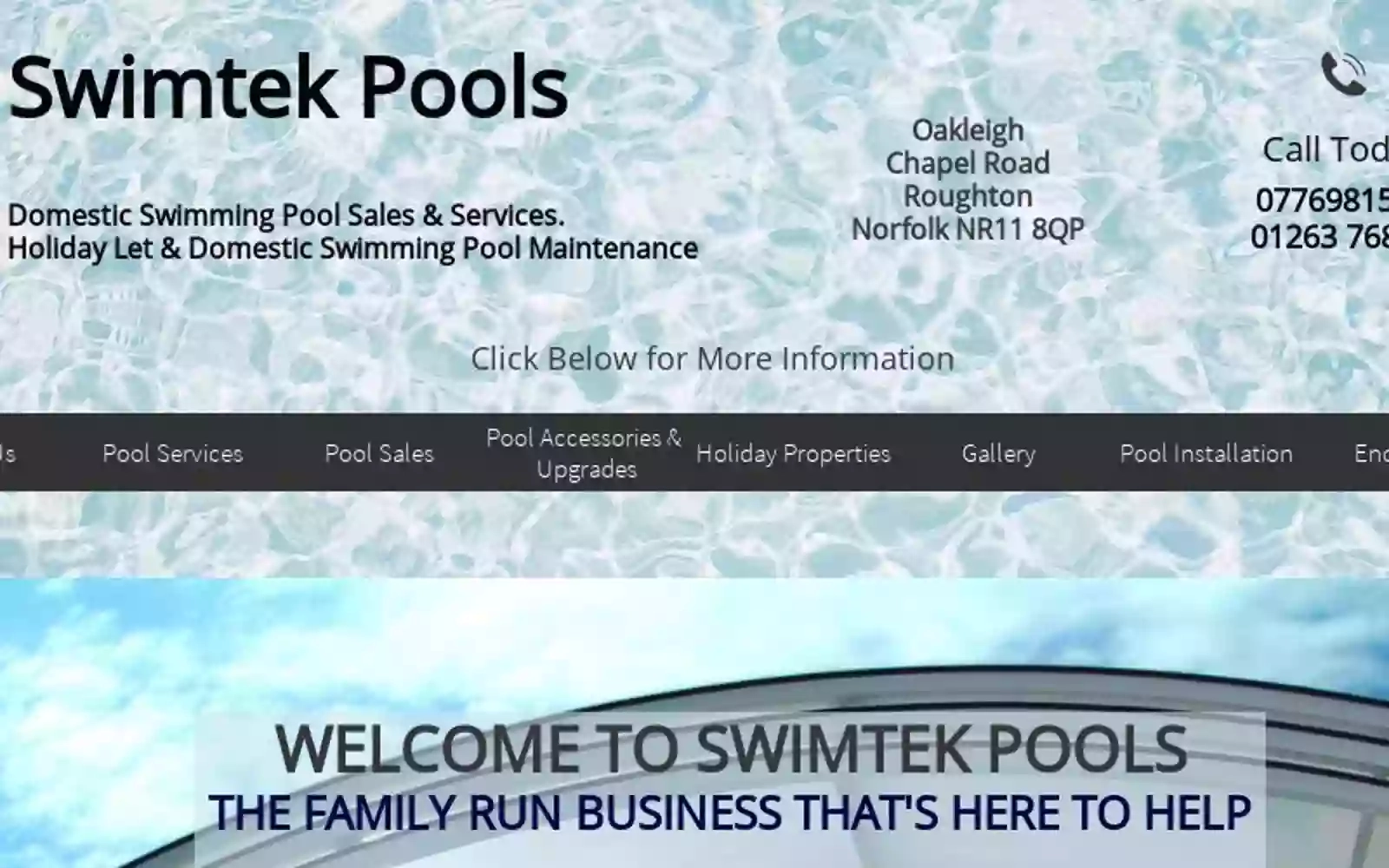 Swimtek Pools - Swimming Pool Maintenance, Servicing, Repairs & Sales