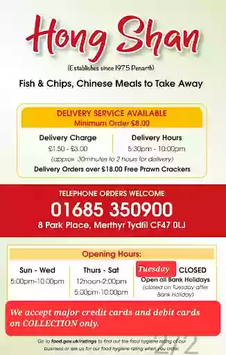 Hong Shan Chinese Takeaway & Fish n Chips