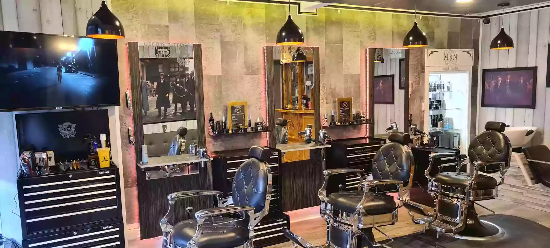 Smoke and mirrors barbershop