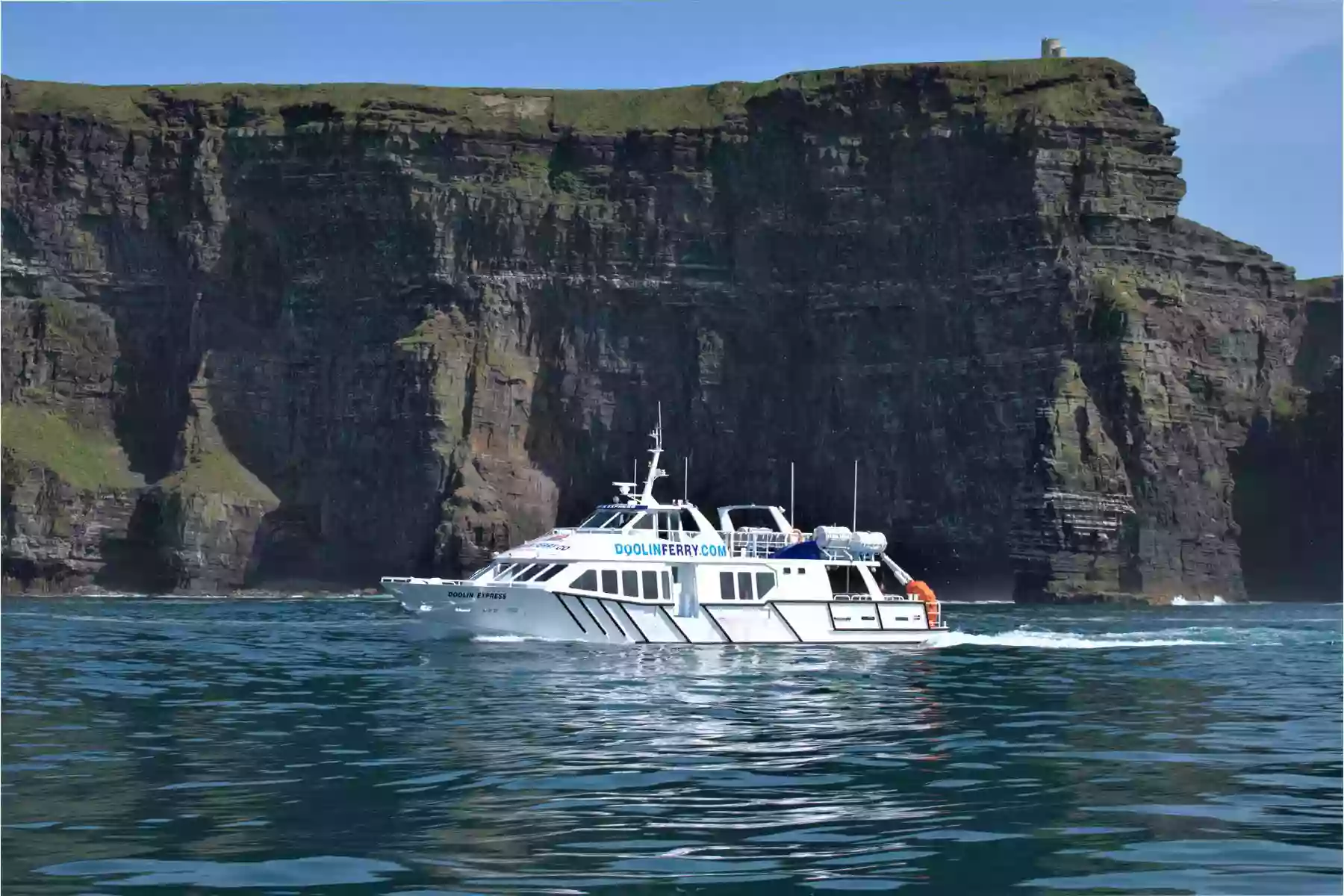 Aran Islands ferry office Doolin.