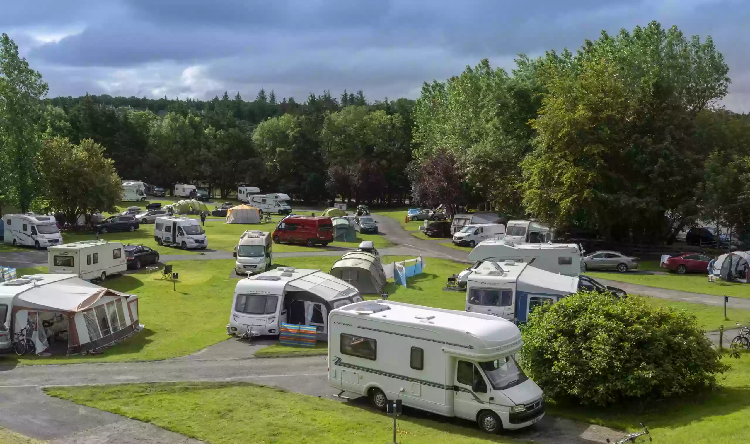 The Caravan & Camping Park at Westport House