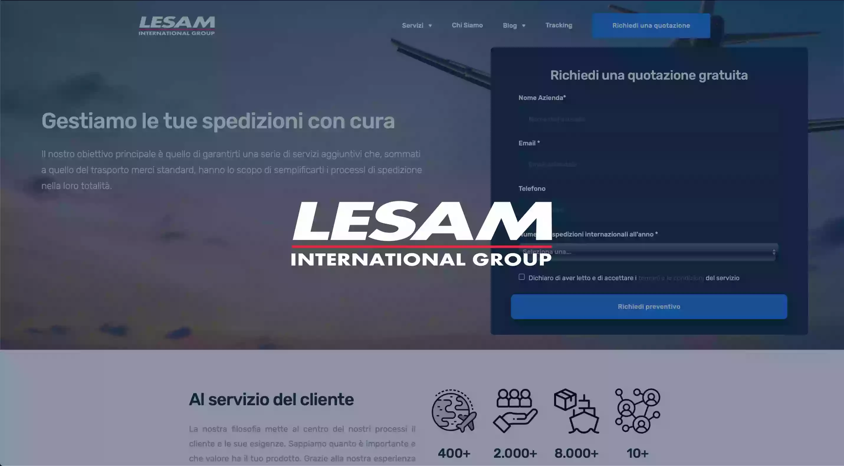 Lesam International Group | Spedizioni Internazionali