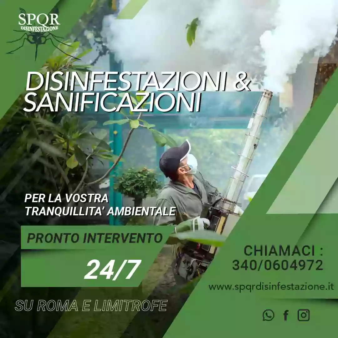 Spqr Disinfestazione | Derattizzazione | Disinfezione | Pest Control | Roma, Lazio