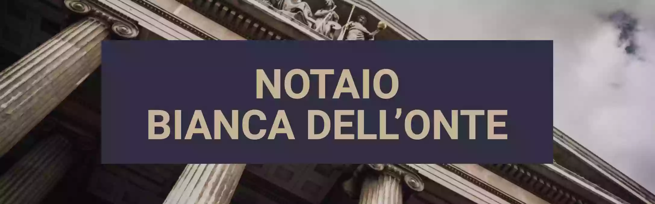 Notaio Bianca Dell'Onte