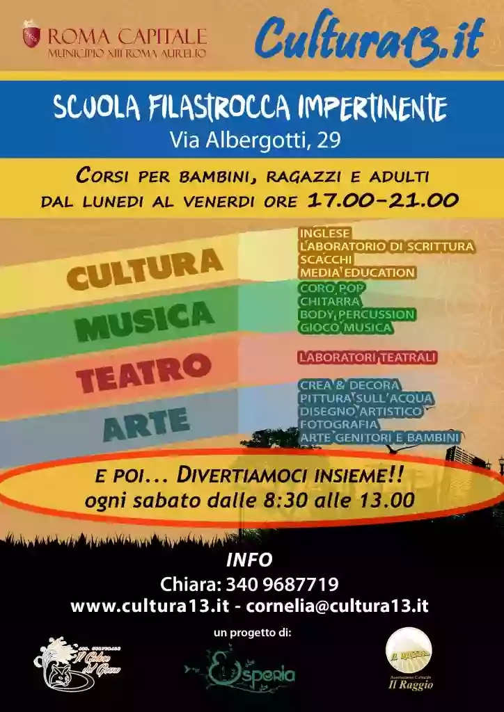 Scuola Filastrocca Impertinente - Cultura13.it