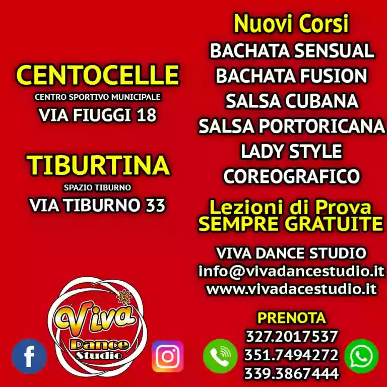 Viva Dance Studio - Centro Sportivo Municipale, Via Fiuggi, 18