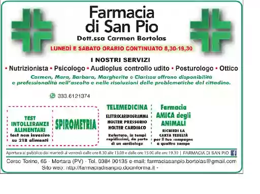 Farmacia di San Pio di Dr. Carmen Bortolas