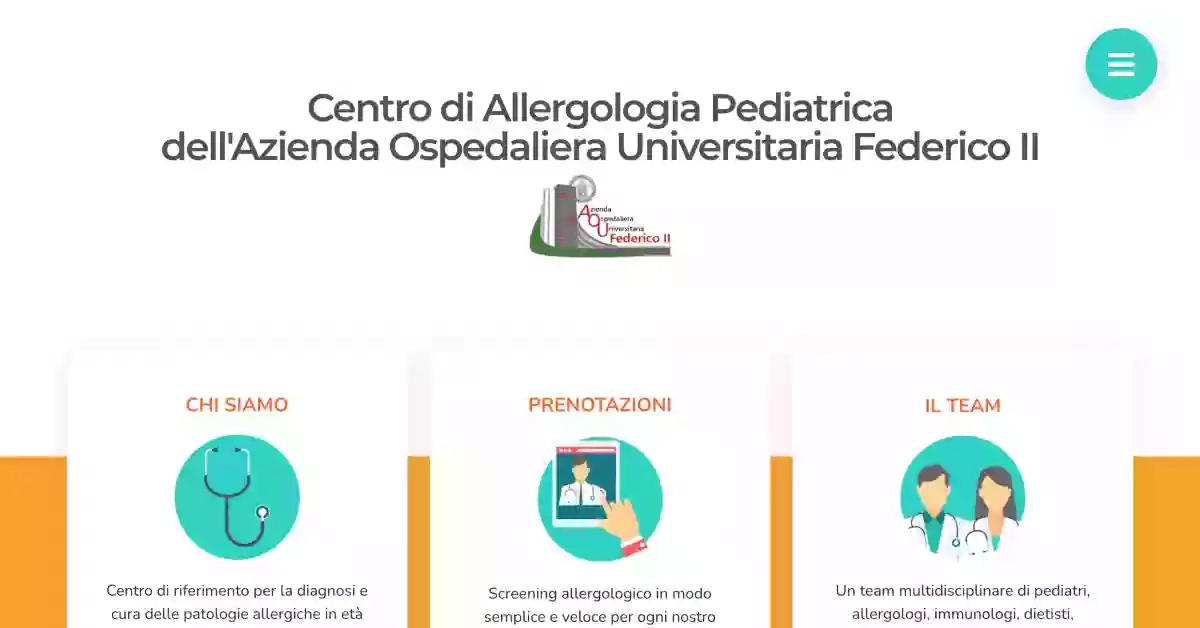 Centro di Allergologia Pediatrica | Università Federico II