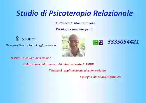 Dr. Giancarlo Macri. Psicologo psicoterapeuta