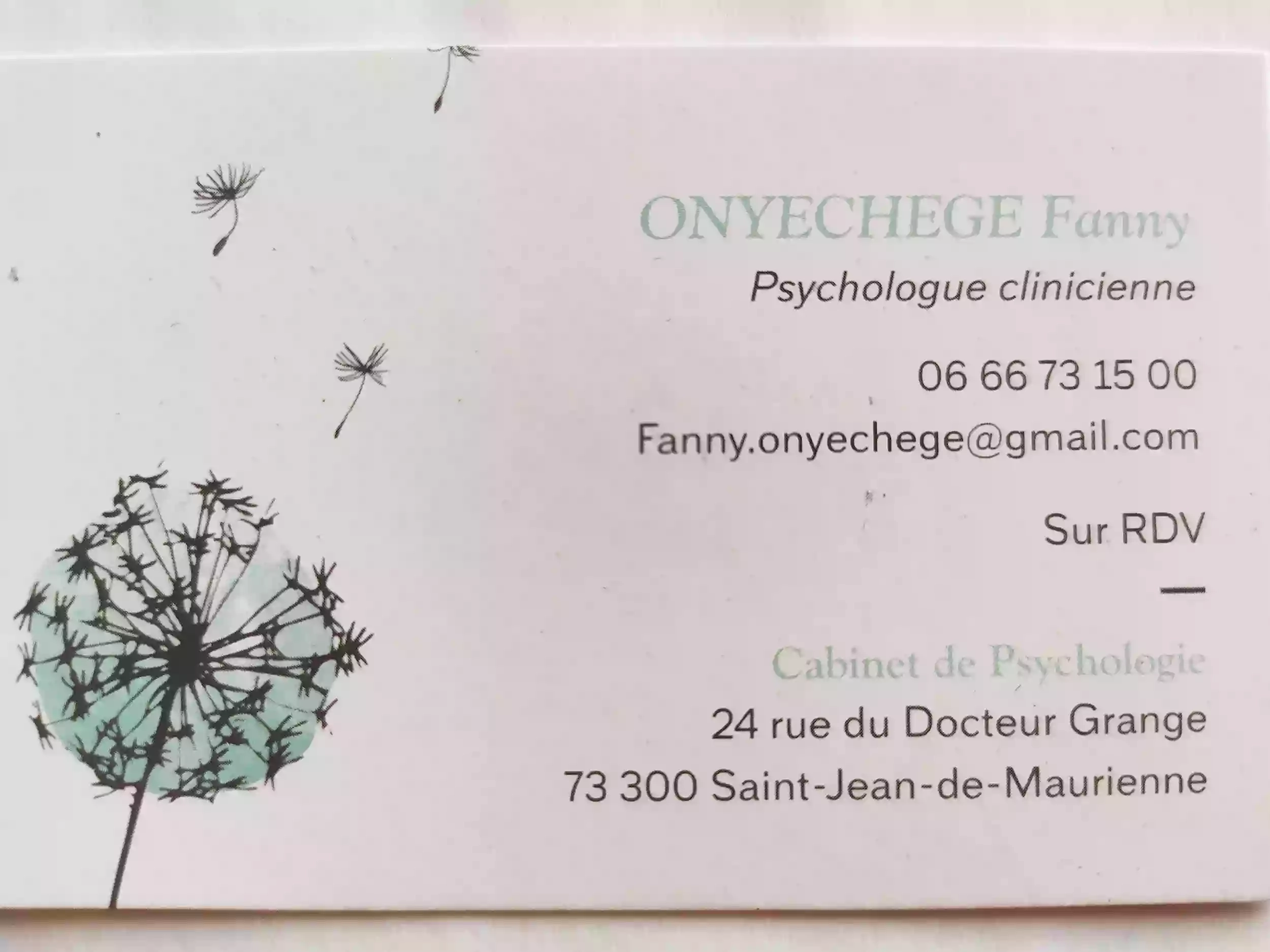 Psychologue - Fanny Onyechege
