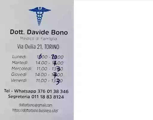 Dottor Davide Bono, medico di famiglia