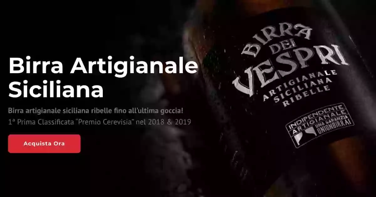 Birra Artigianale Siciliana - Birra Dei Vespri