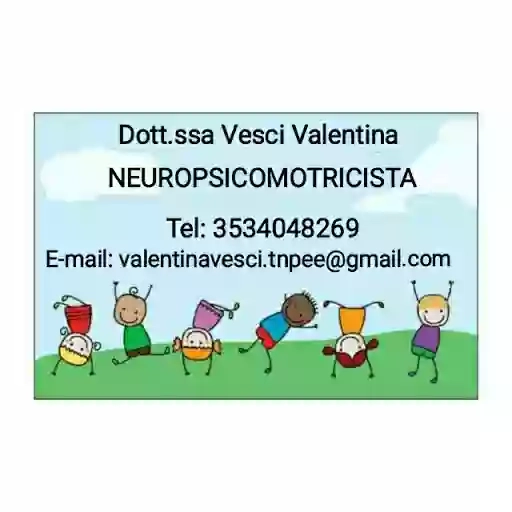 Dott.ssa Valentina Vesci- NEUROPSICOMOTRICISTA