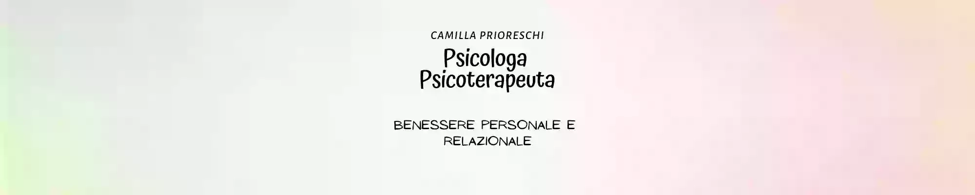 D.ssa Camilla Prioreschi Psicologa Psicoterapeuta EMDR