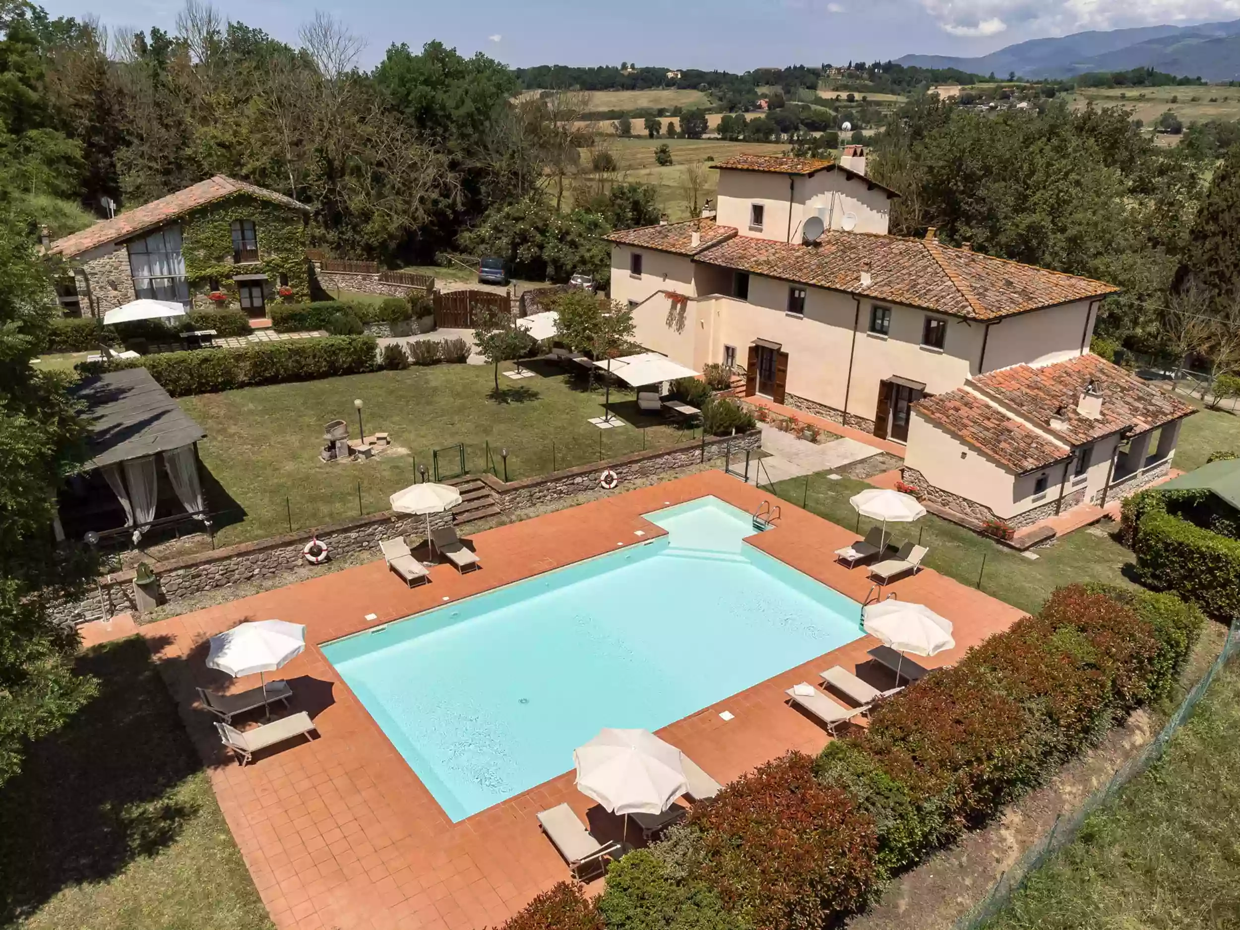 Cappannelle - Country House Tuscany - FerienHaus - Landhaus Toskana - Urlaub Castiglion Fibocchi nahe Fattoria La Vialla
