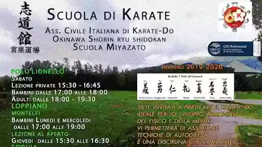 Scuola di Karate Shōrin-ryū Shidōkan Miyazato "Aperta Via Web a Distanza"