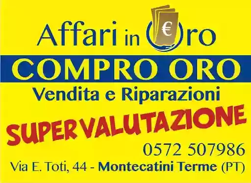 Compro oro Montecatini Affari in Oro s.r.l.s.
