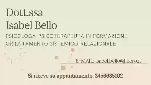 Dott.ssa Isabel Bello (psicologa)