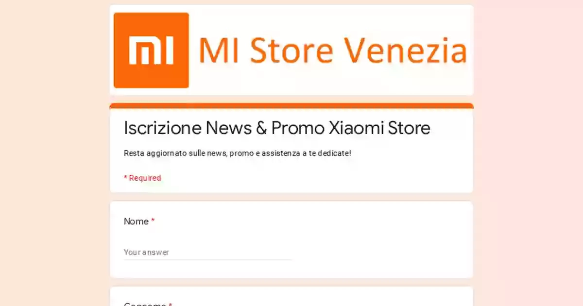 Xiaomi Store Venezia