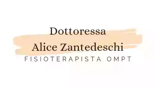 Dott.ssa Alice Zantedeschi - fisioterapista