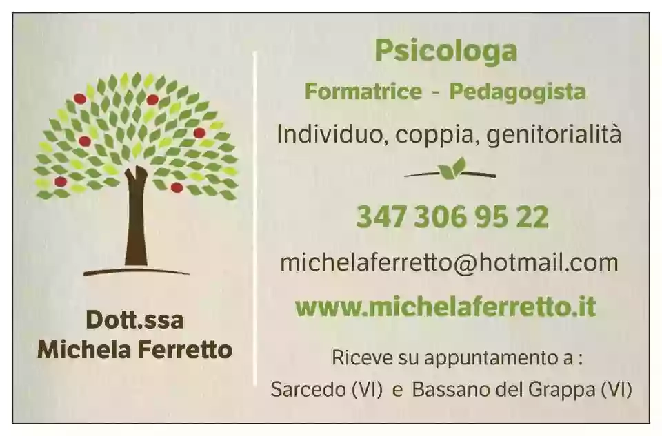 Dott.ssa Michela Ferretto Psicologa e Psicoterapeuta della Gestalt