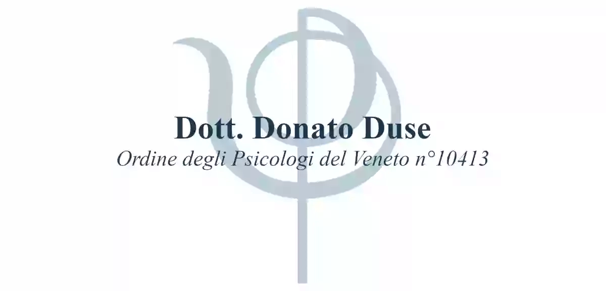 Dott. Donato Duse Psicologo Psicoterapeuta