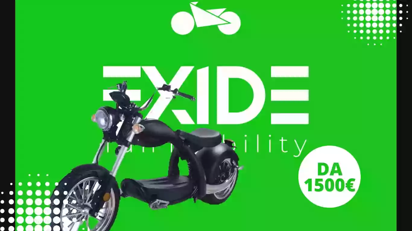 Exide mobility. scooter elettrici - citycoco italia - mobilità green - fun mobility lago di garda