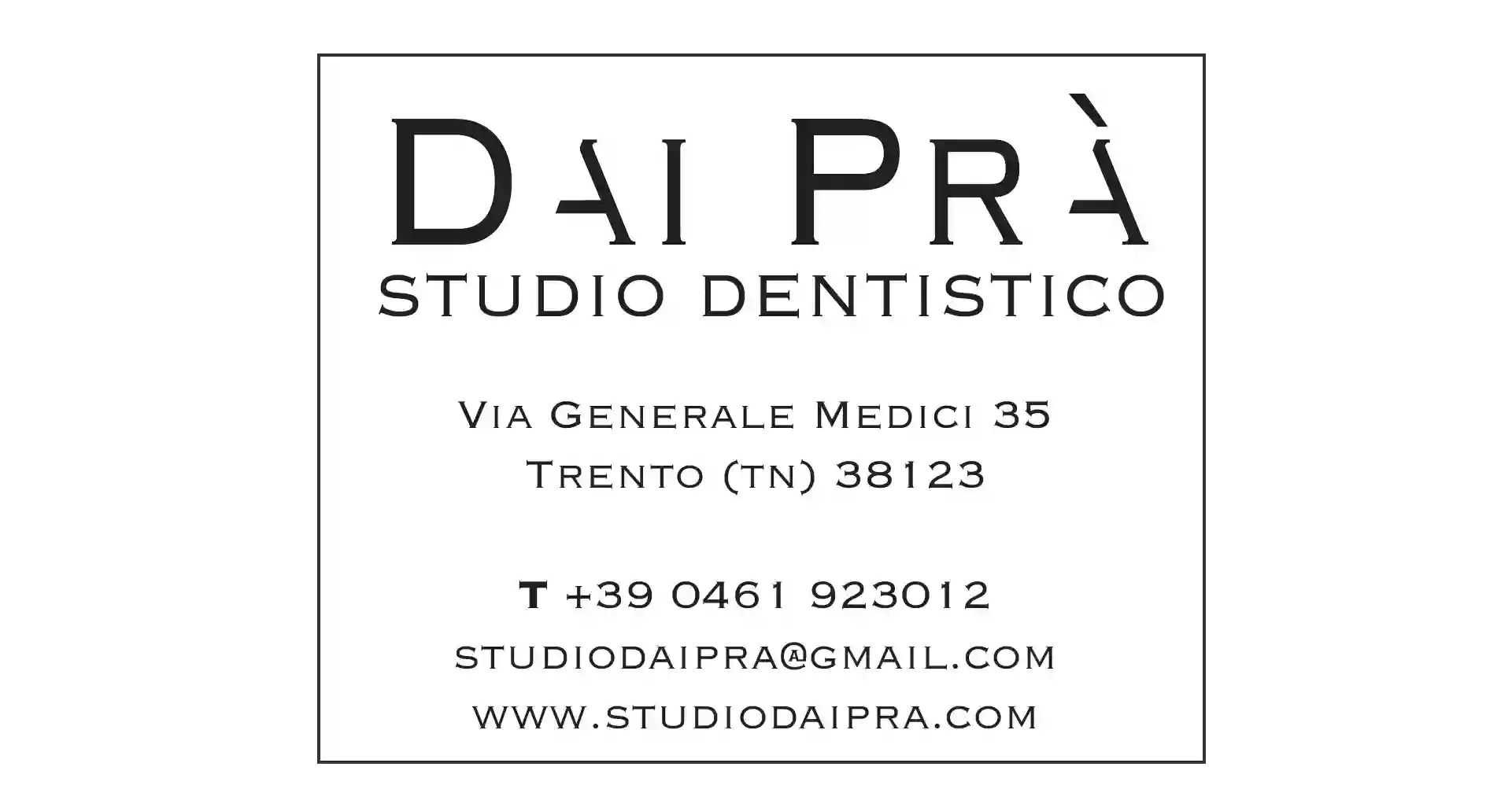 Dai Prà Studio Dentistico